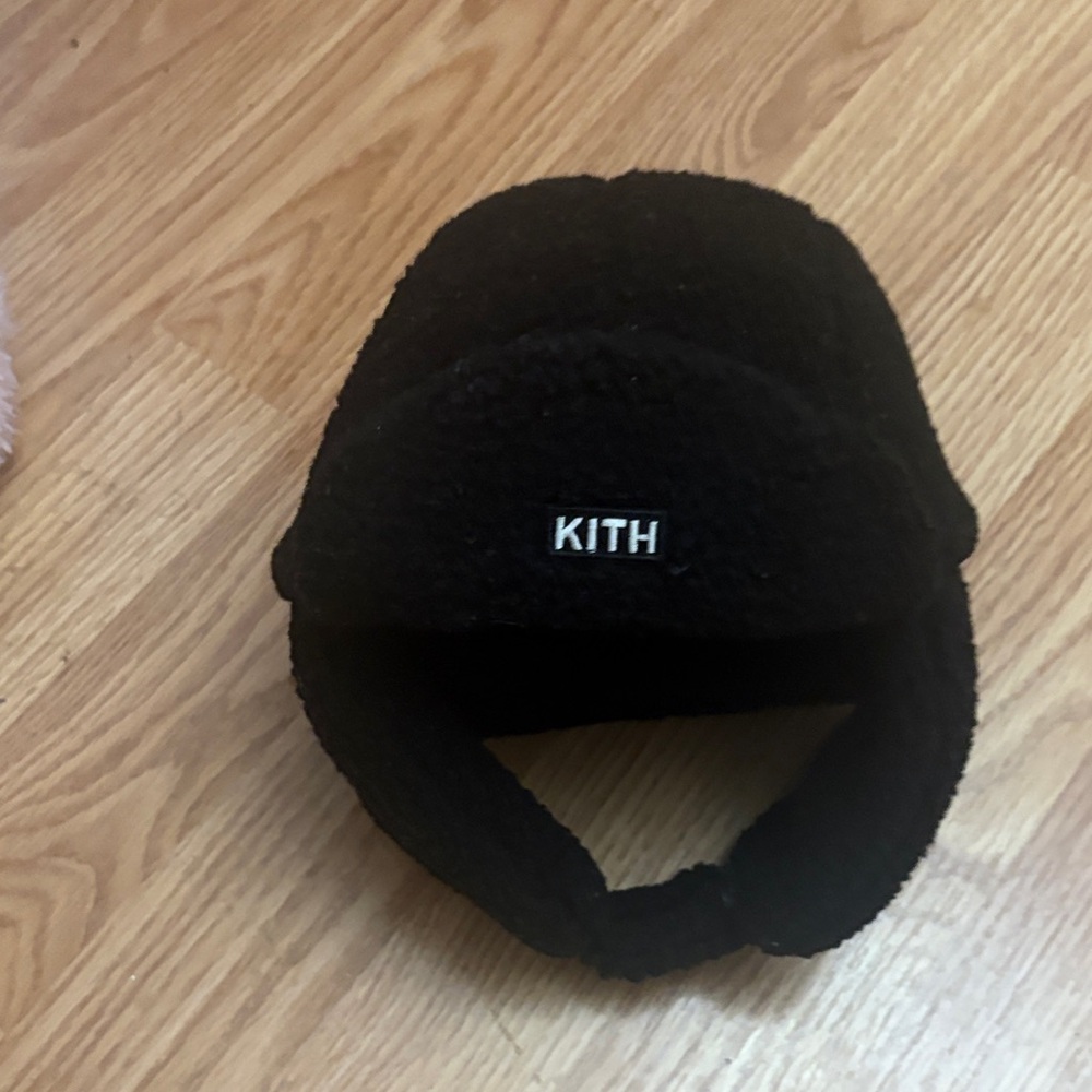 Kith Kids Cozy Black Hat for BABY